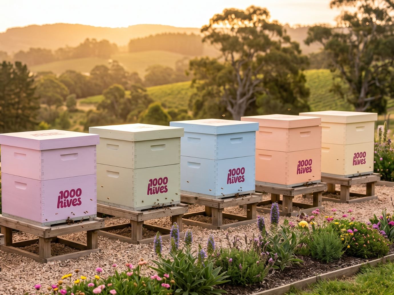 Managing hives on property